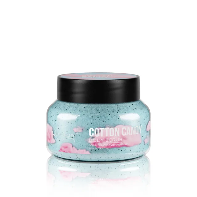 Quickgel Body Scrub Cotton Candy 200ml